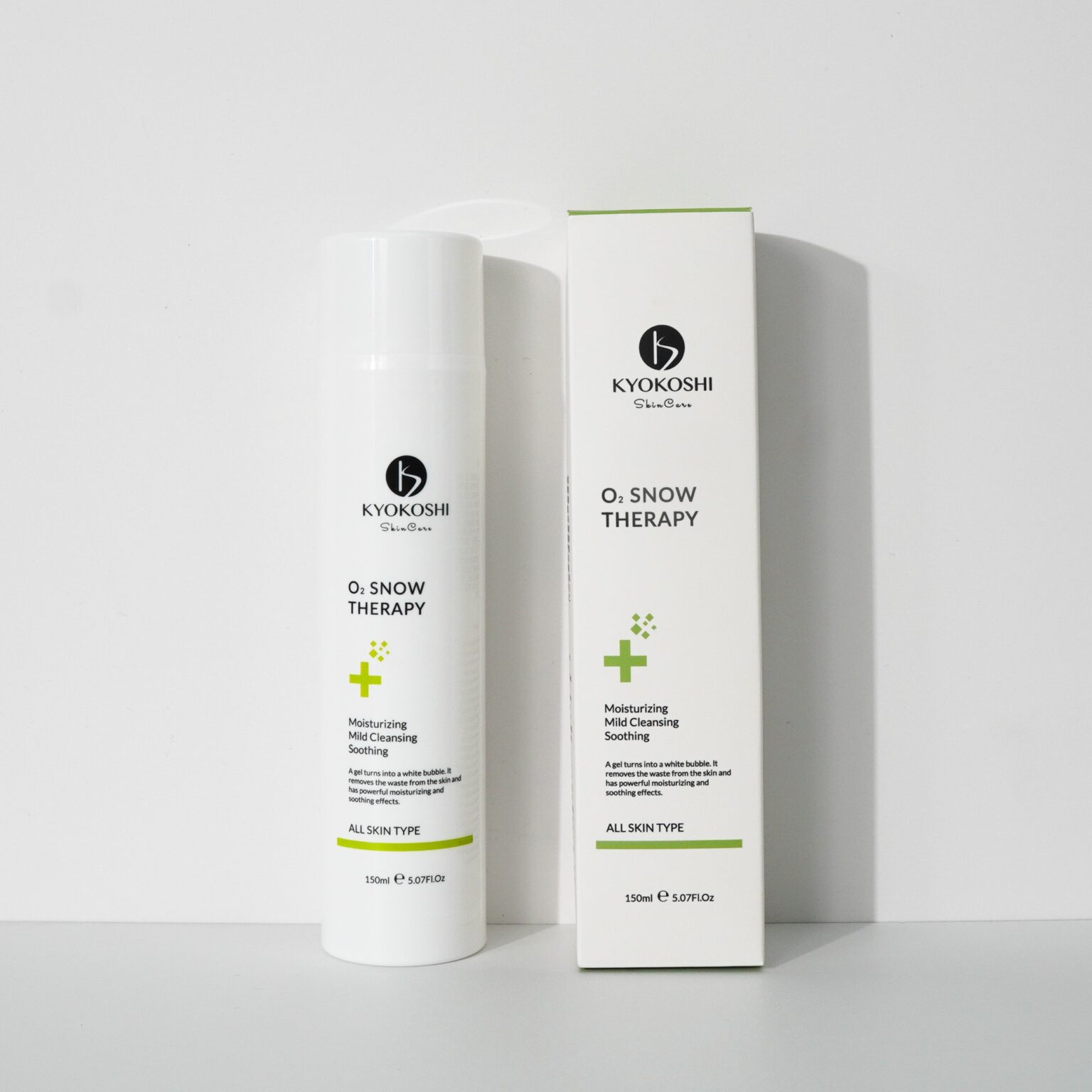 O2 Snow Therapy Jel |  Hassas Cilt Temizleyici